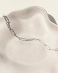 Chain link bracelet in 925 sterling silver