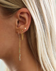 Golden Drop Earrings