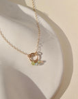 Birthstone Necklace in 14k Gold