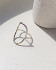 Sterling silver Olivia Ring