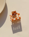 Checkered Hair Clips