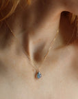 Labradorite Teardrop Necklace