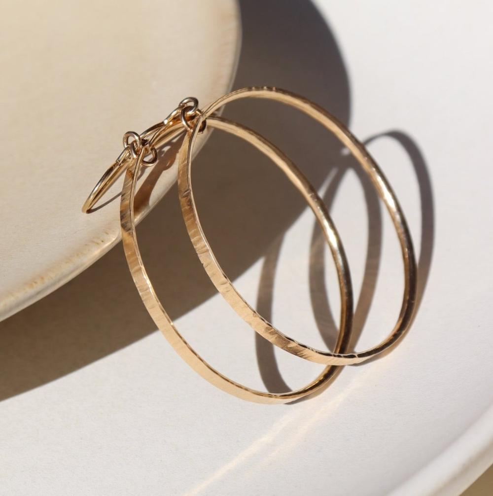 14k gold fill Maeve hoops