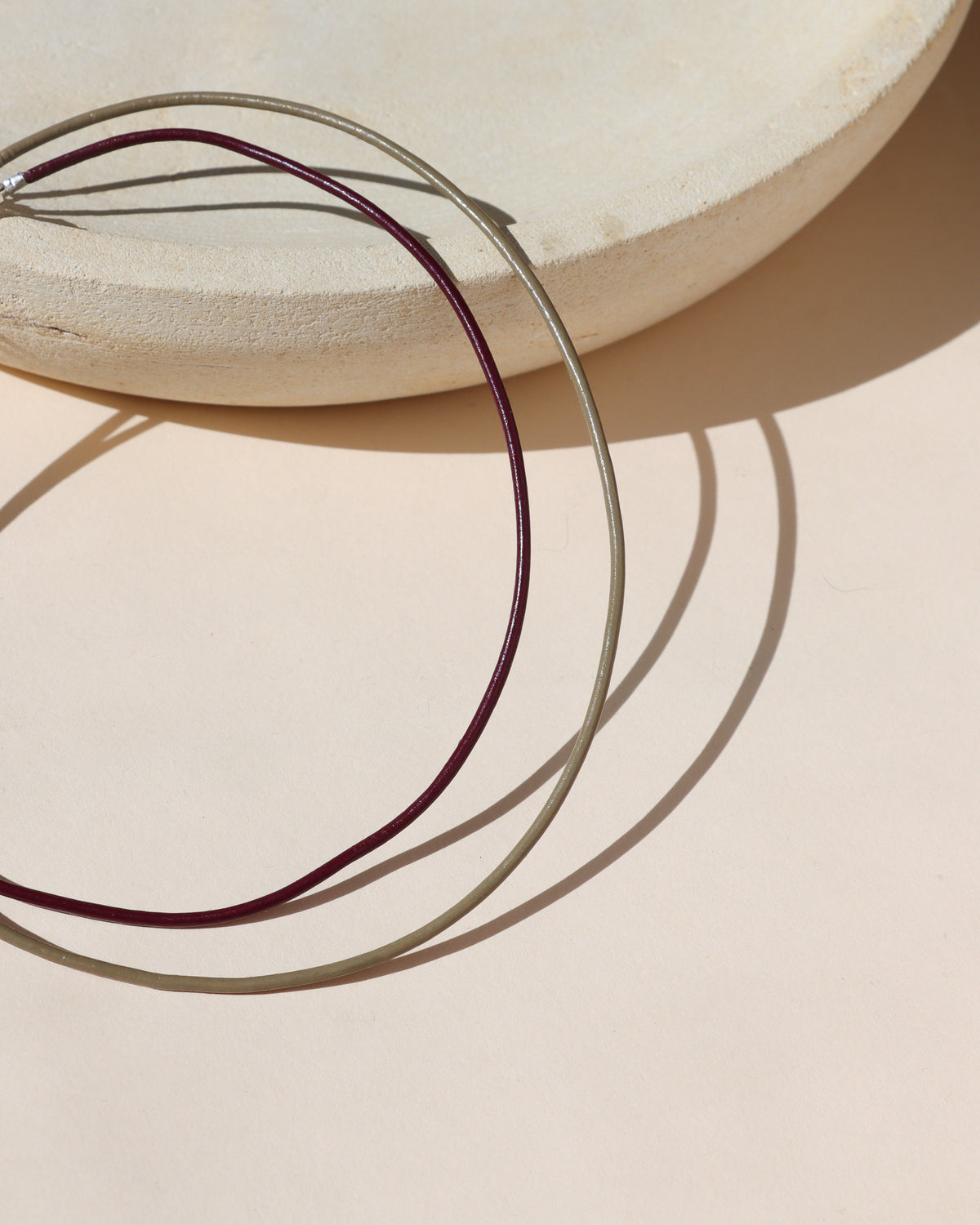 Leather Cord Necklace