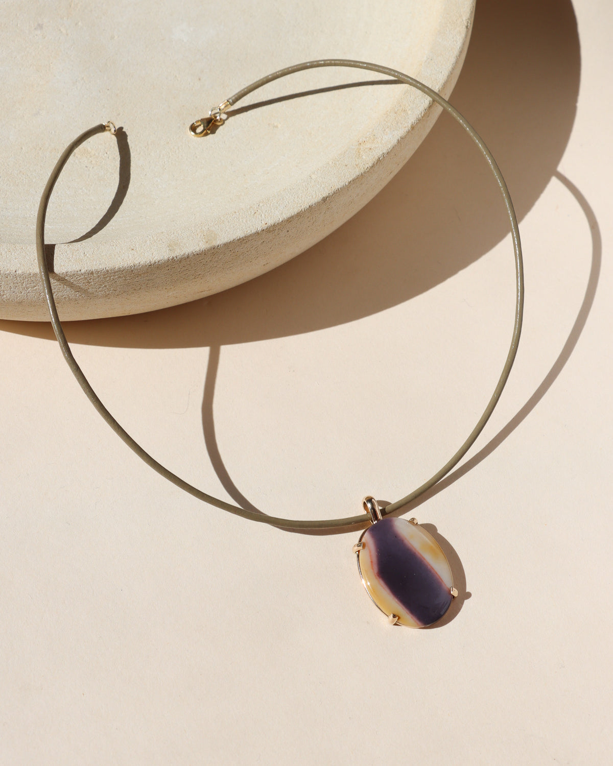Leather Cord Necklace