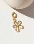 Open Flower Charm