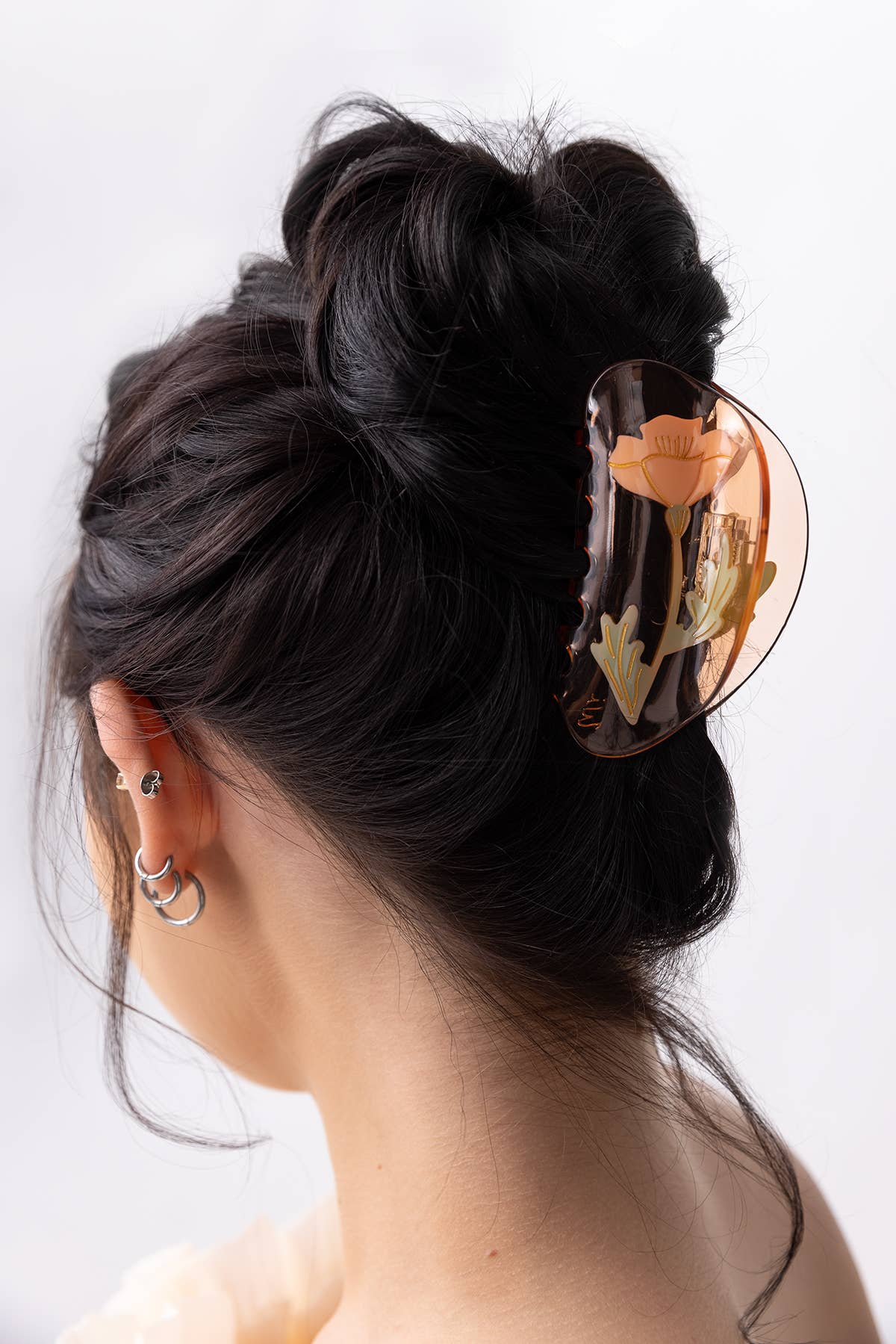 Winona Irene Poppy Wildflower Hair Claw