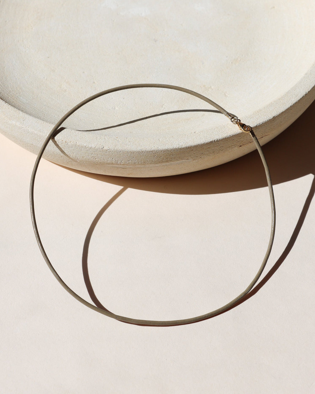 Leather Cord Necklace