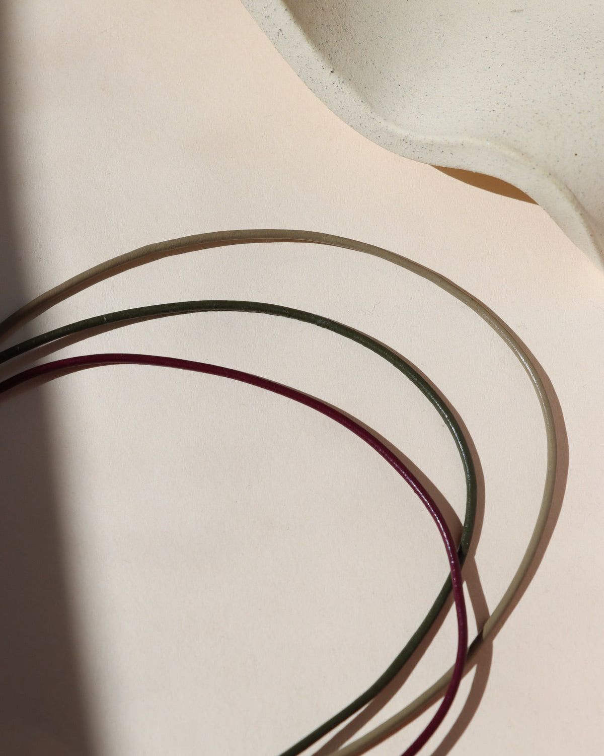 Leather Cord Necklace