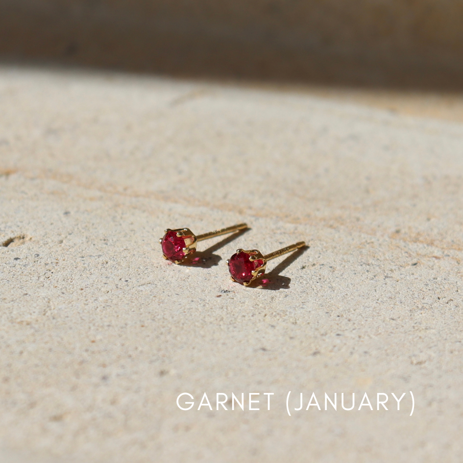 Token Jewelry - Birthstone studs - 14k gold filled earrings - sterling silver earrings - jewelry store near me - Eau Claire jewelry store - birthstone gem earrings - handmade jewelry