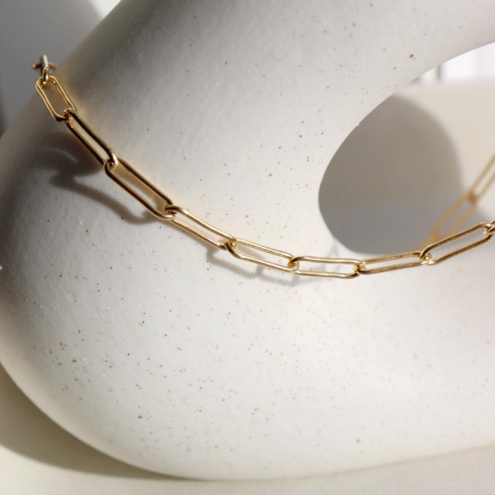 Chain Link Choker - Necklace - Token Jewelry - Eau Claire Jewelry Store - Local Jewelry - Jewelry Gift - Women&#39;s Fashion - Handmade jewelry - Sterling Silver Jewelry - Gold filled jewelry - Jewelry store near me