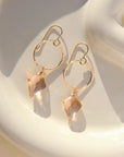 Champagne Quartz Drops