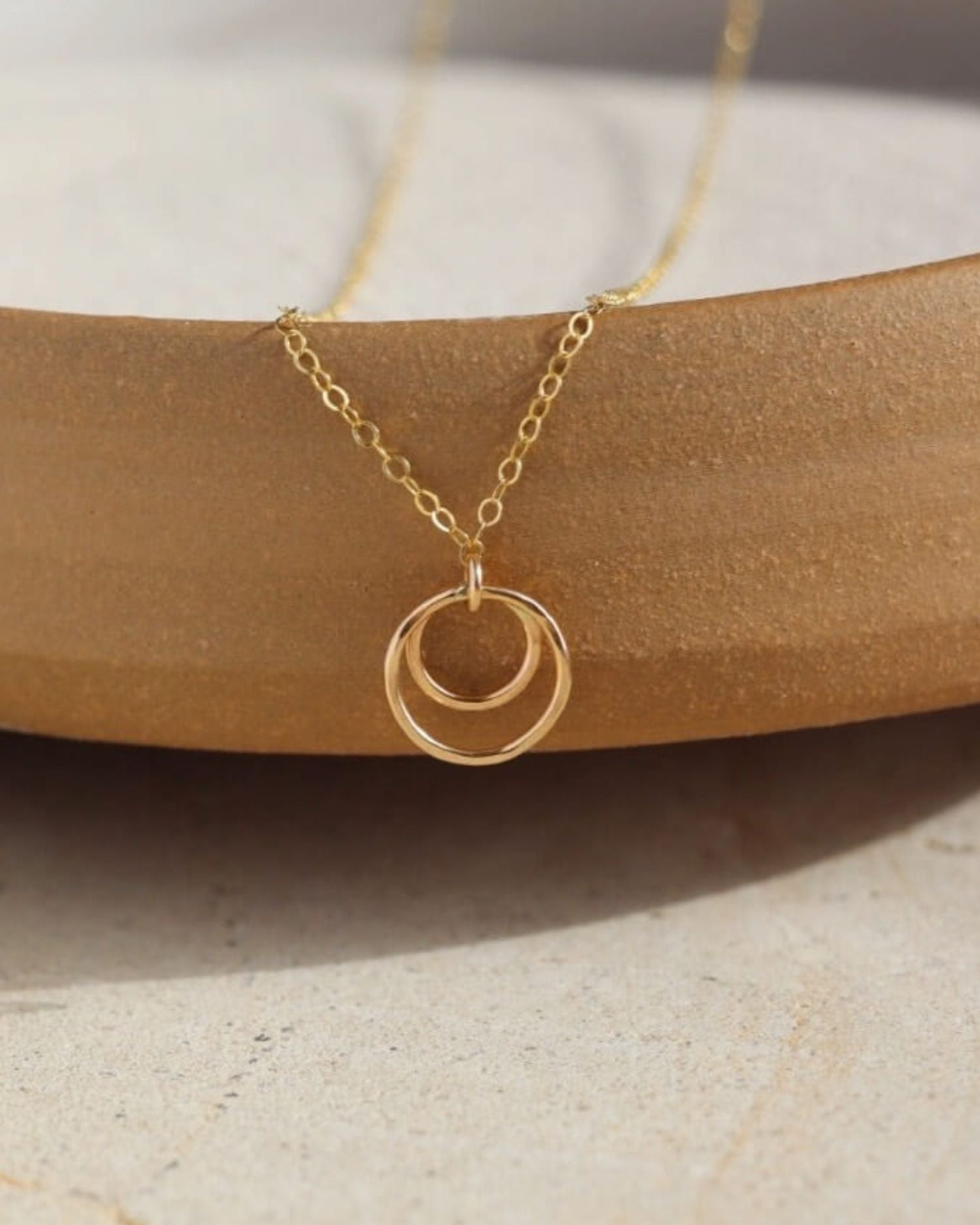 Eclipse Necklace - Necklace - Token Jewelry - Eau Claire Jewelry Store - Local Jewelry - Jewelry Gift - Women's Fashion - Handmade jewelry - Sterling Silver Jewelry - Gold filled jewelry - Jewelry store near me