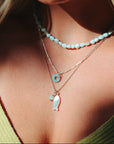 Full Circle Pendant - Amazonite
