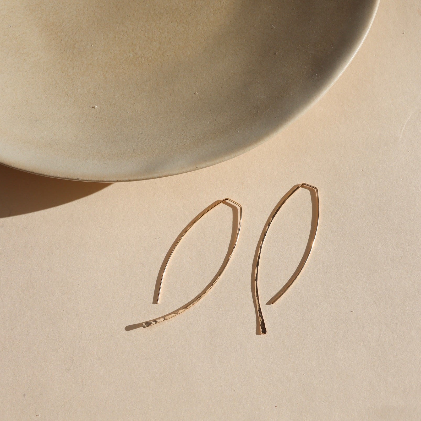 14k gold fill large ebb + flow slides