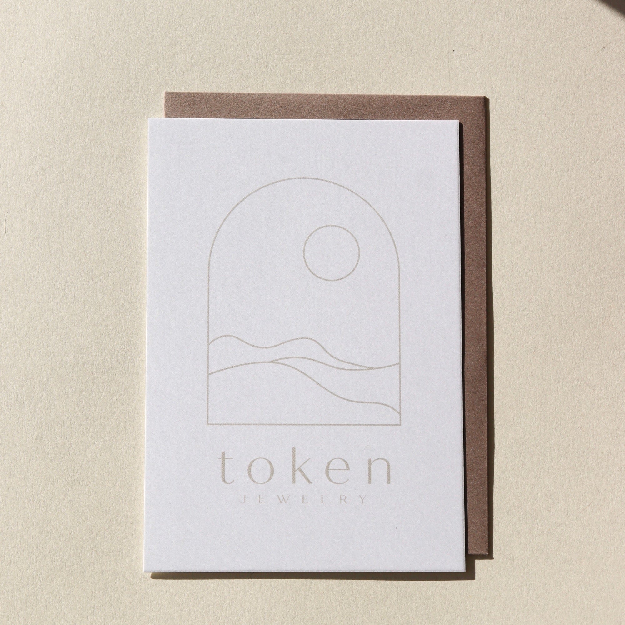 Token Jewelry Paper Gift Certificate