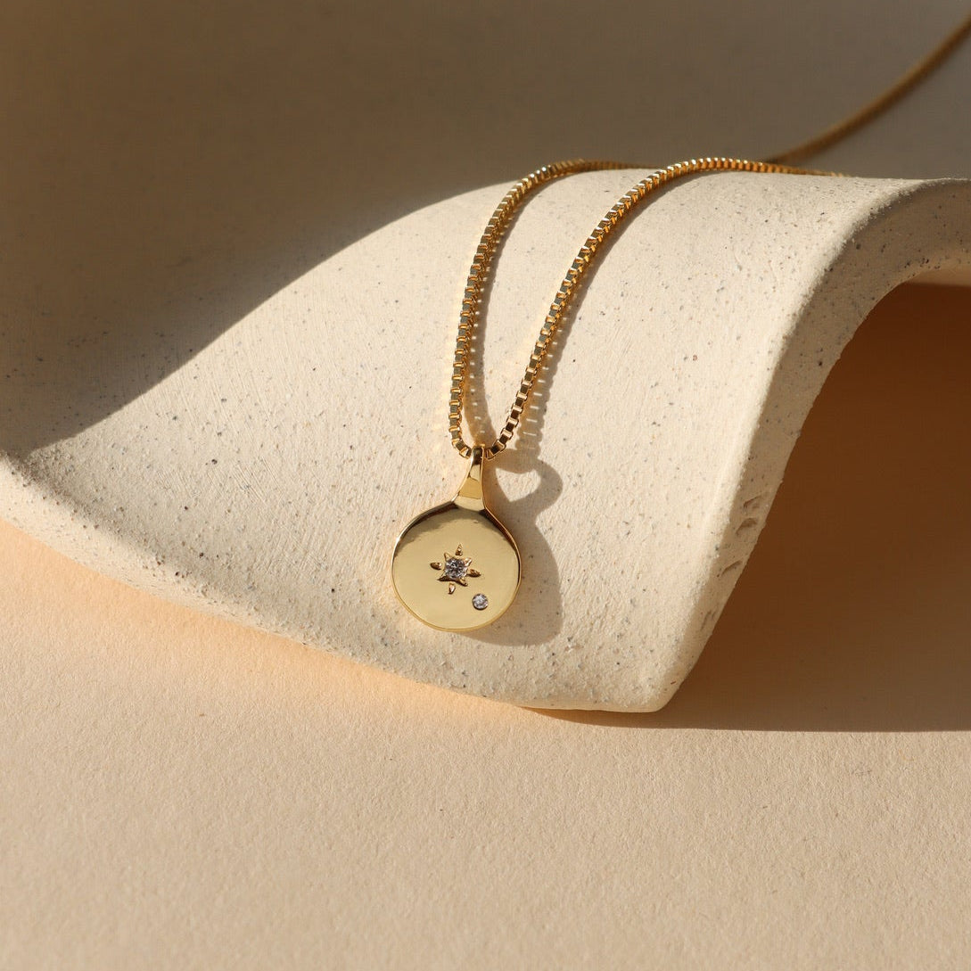 North Star Coin Charm