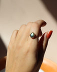 Labradorite Ring - Token Jewelry.  Sterling Silver or 14k Gold Fill. Token Jewelry, handmade, hypoallergenic and waterproof.