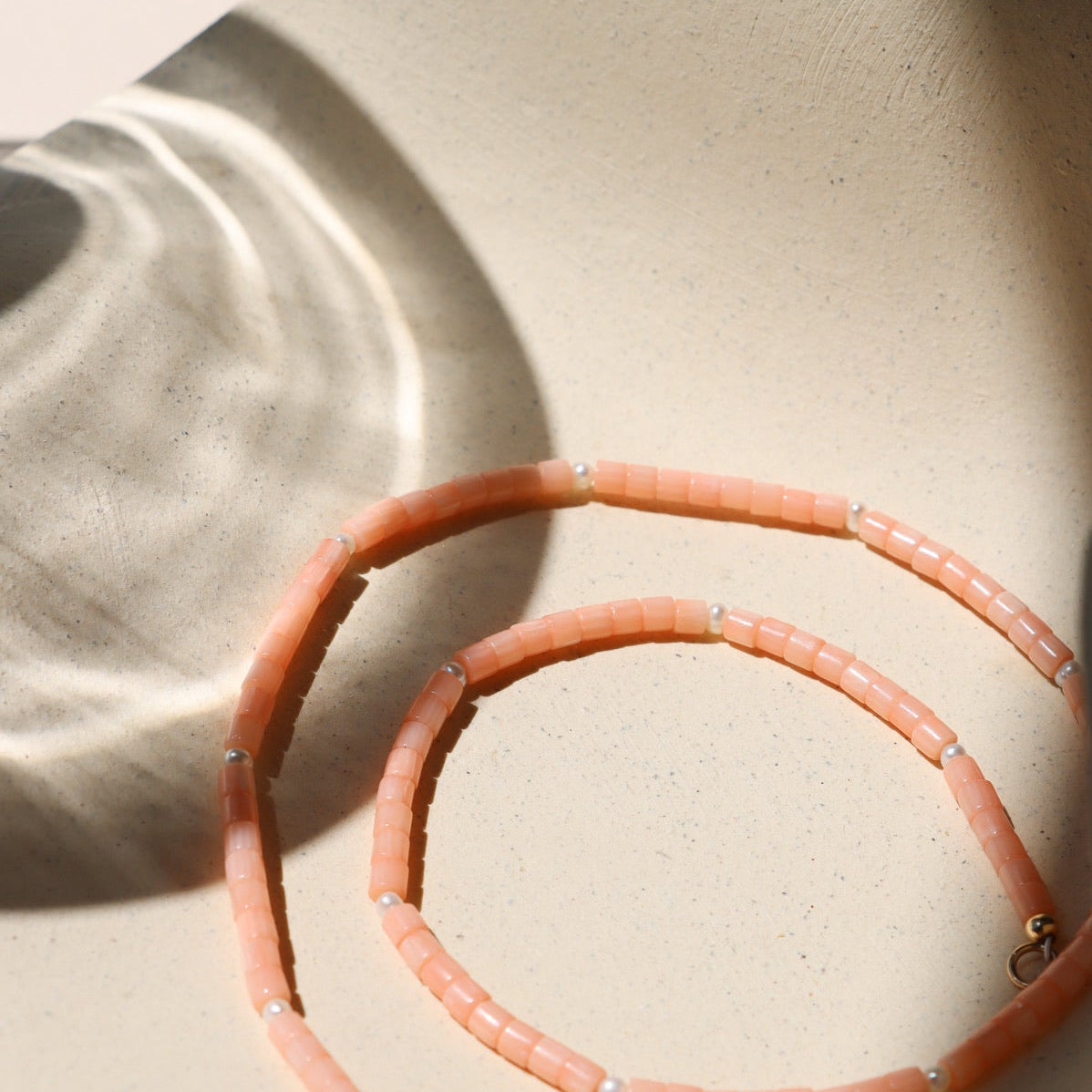 Coral Pixie Necklace