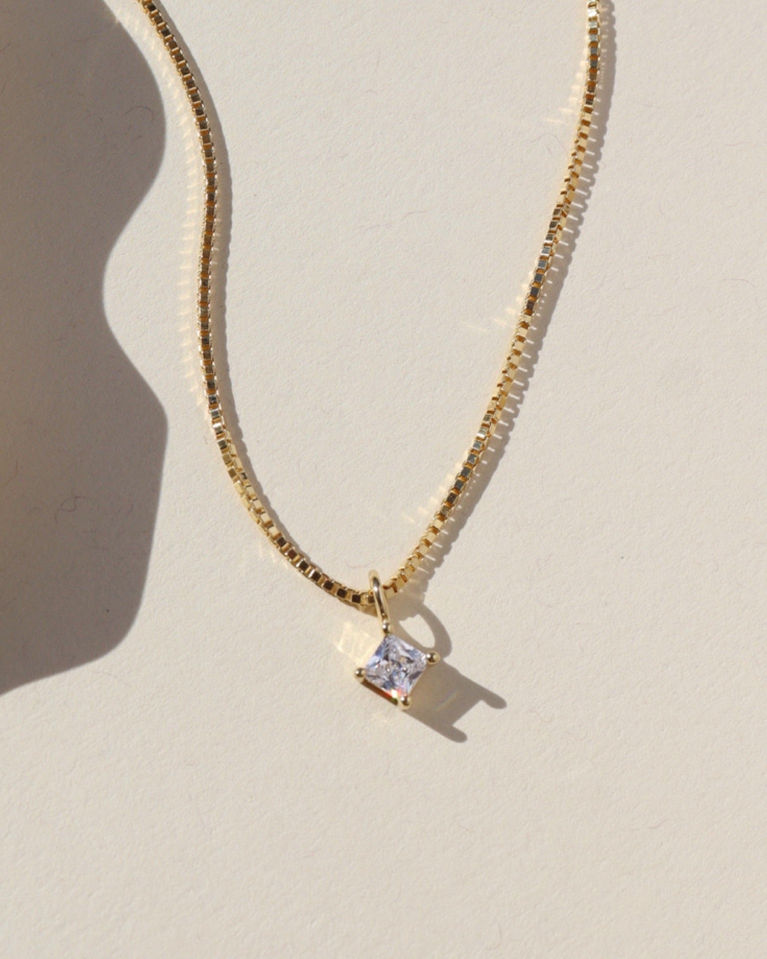 Quinn Necklace in 14k gold fill 