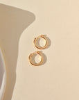 Classic Hoops in 14k Gold