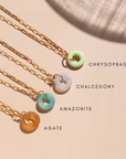 Full Circle Pendant - Amazonite