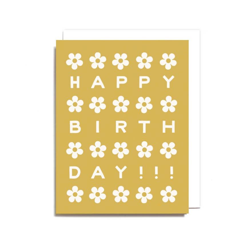 Worthwhile Paper - Birthday Daisies Card