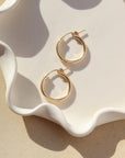  classic hoops 14k gold fill