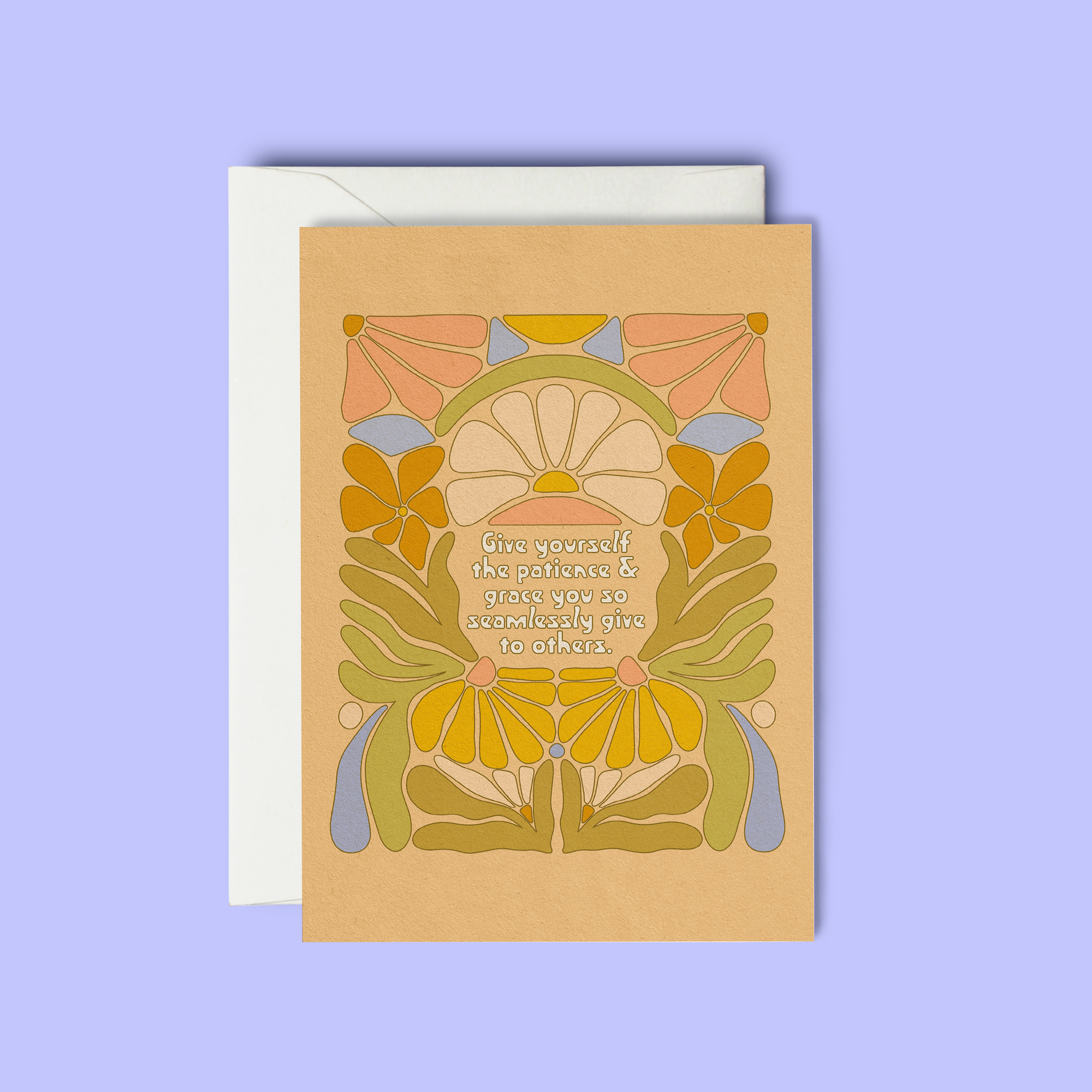 Patience &amp; Grace - Greeting Card