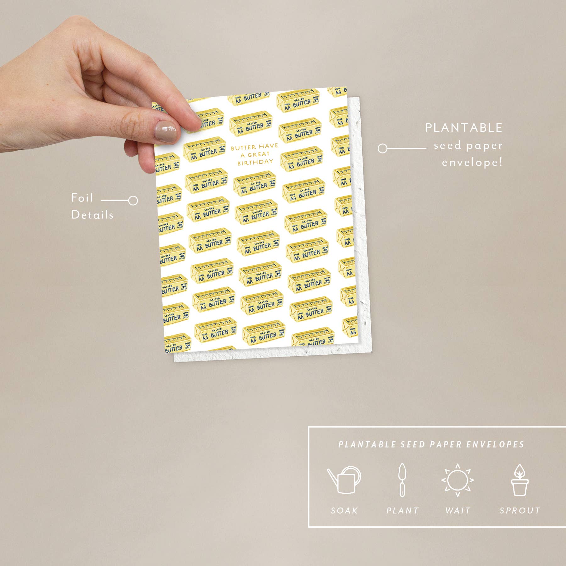 Butter - Birthday Card