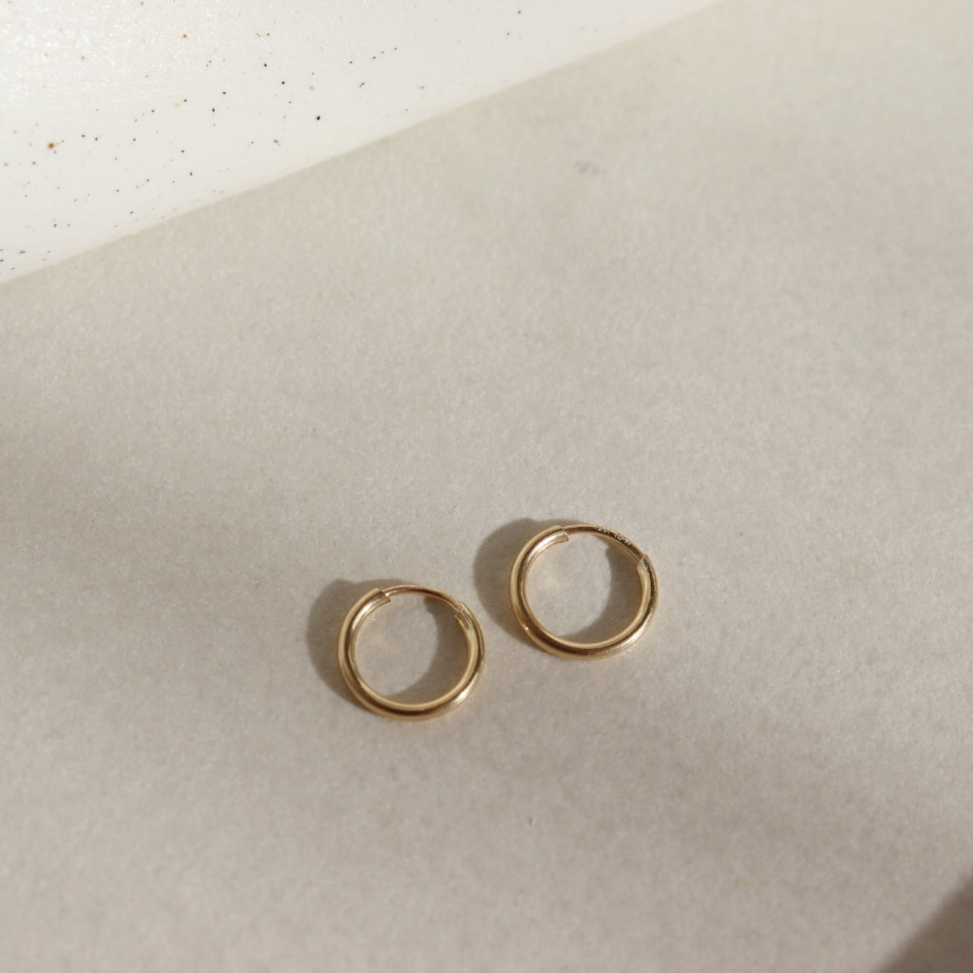 14k gold fill goldie hoops