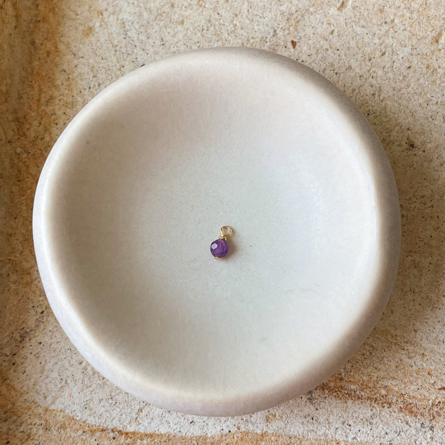 Tiny Birthstone Charm