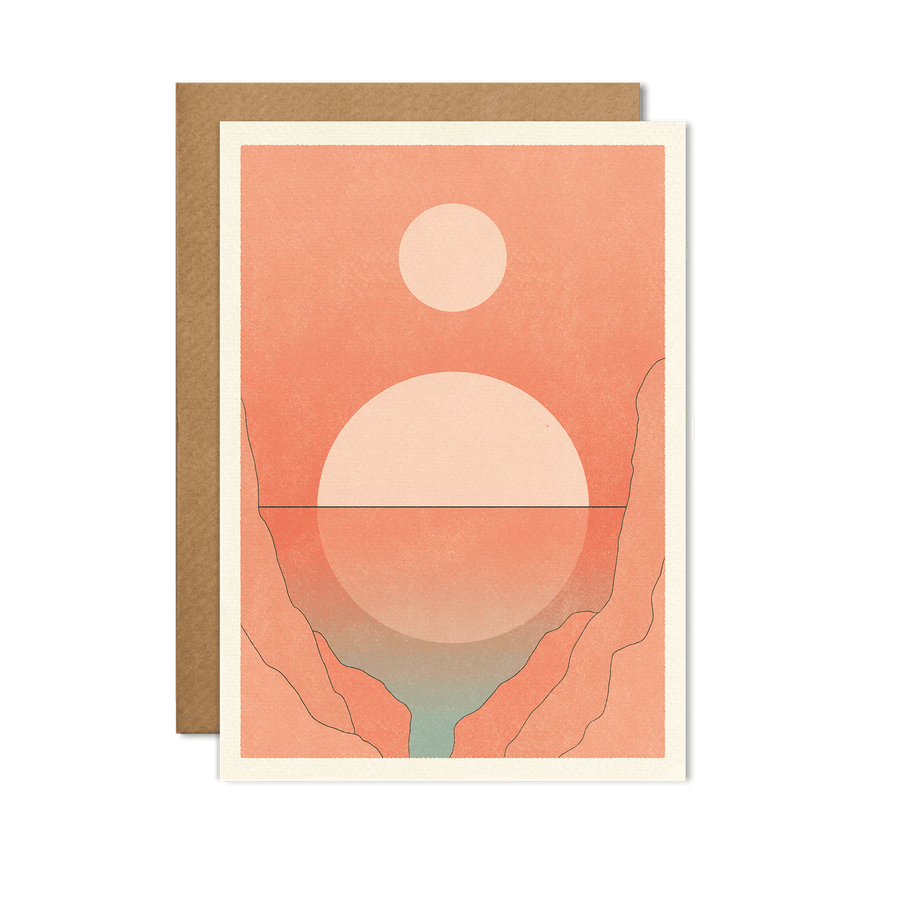 Canyons Print Card