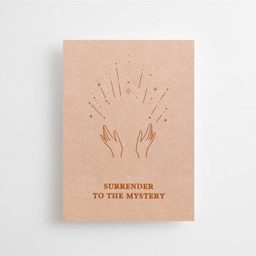Surrender to the Mystery Mini Card